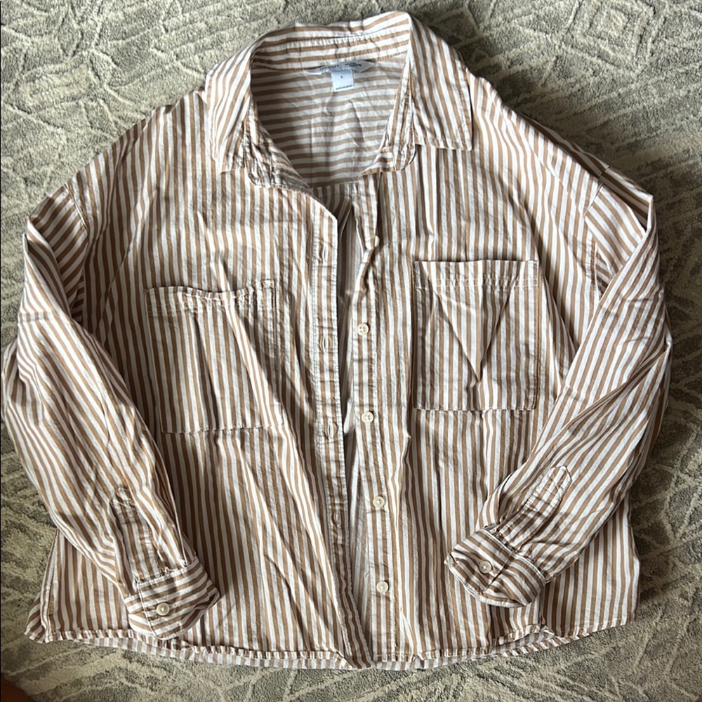 Old Navy Boyfriend Button Down Shirt